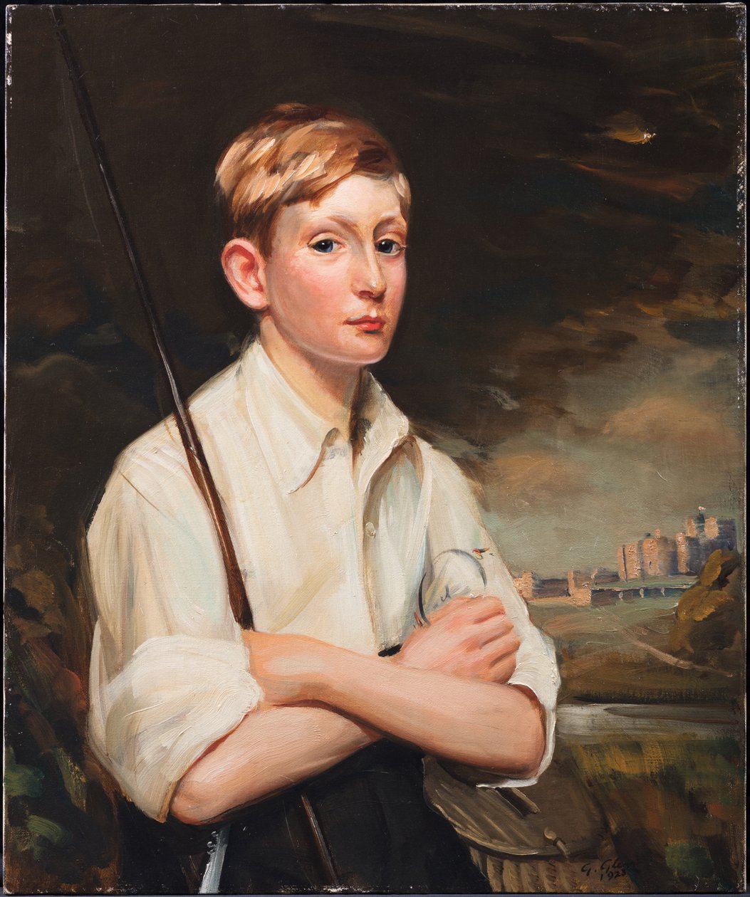 Portret van graaf Percy, 11 jaar oud door Graham Glen