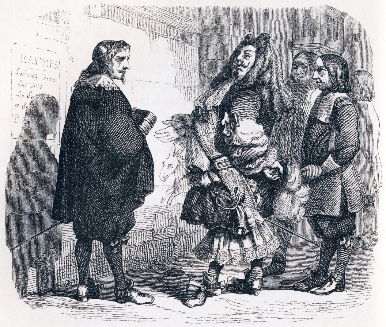 Het voordeel van wetenschap - Fabels van La Fontaine door Grandville