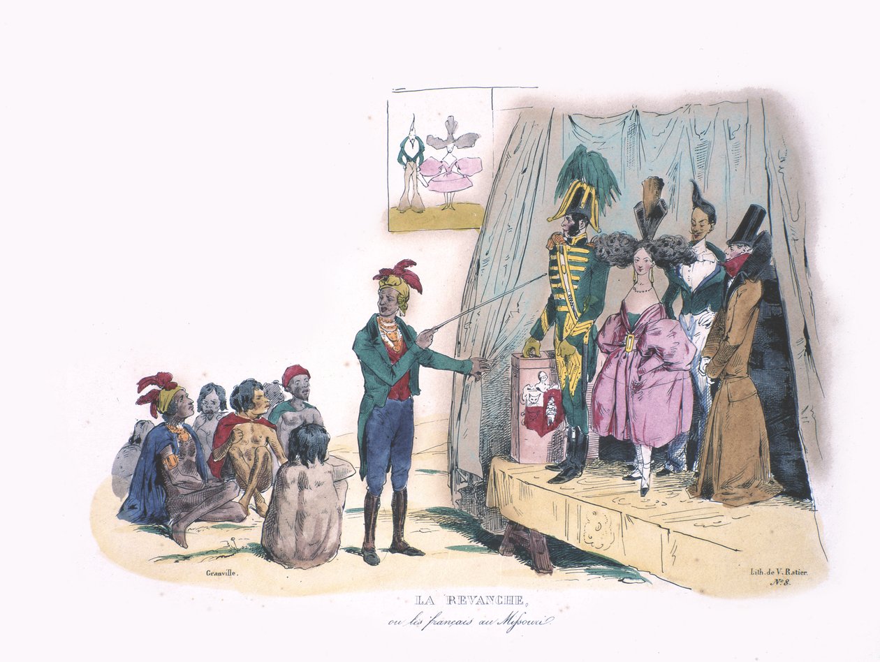 La Revanche, c.1830 door Granville
