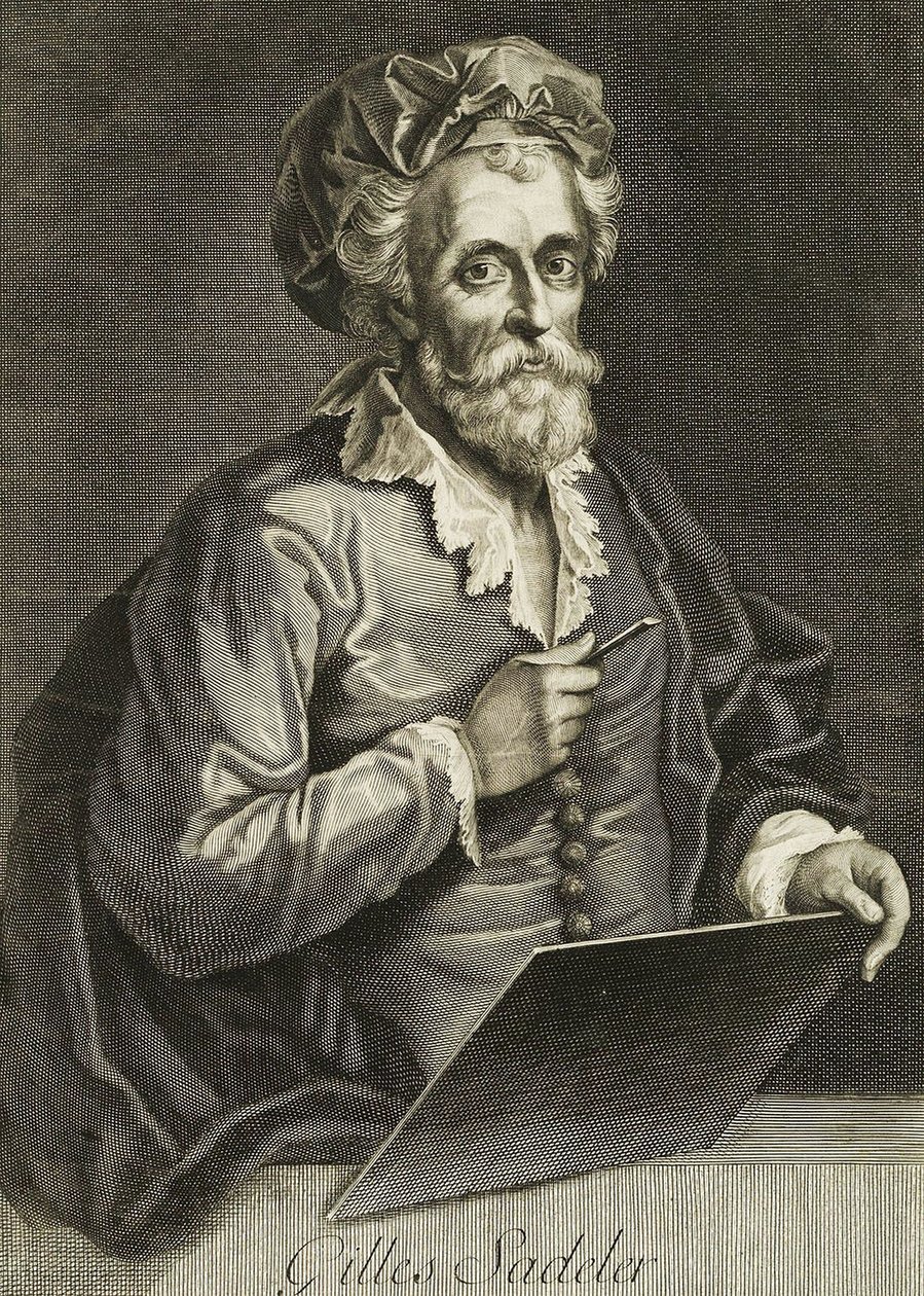 Aegidius Sadeler (1570-1629) door Gérard Edelinck
