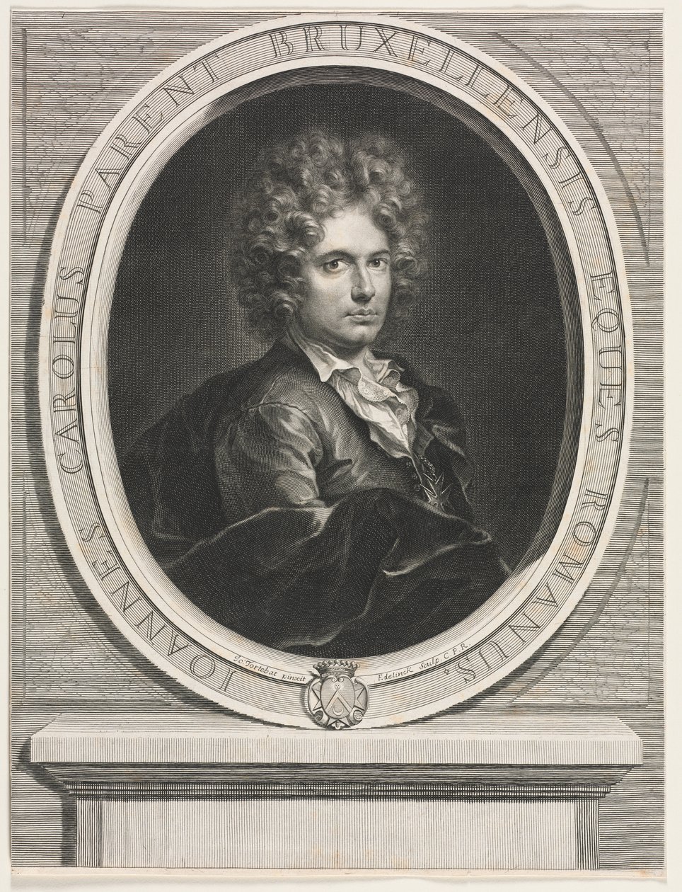 Jean Charles Parent door Gérard Edelinck
