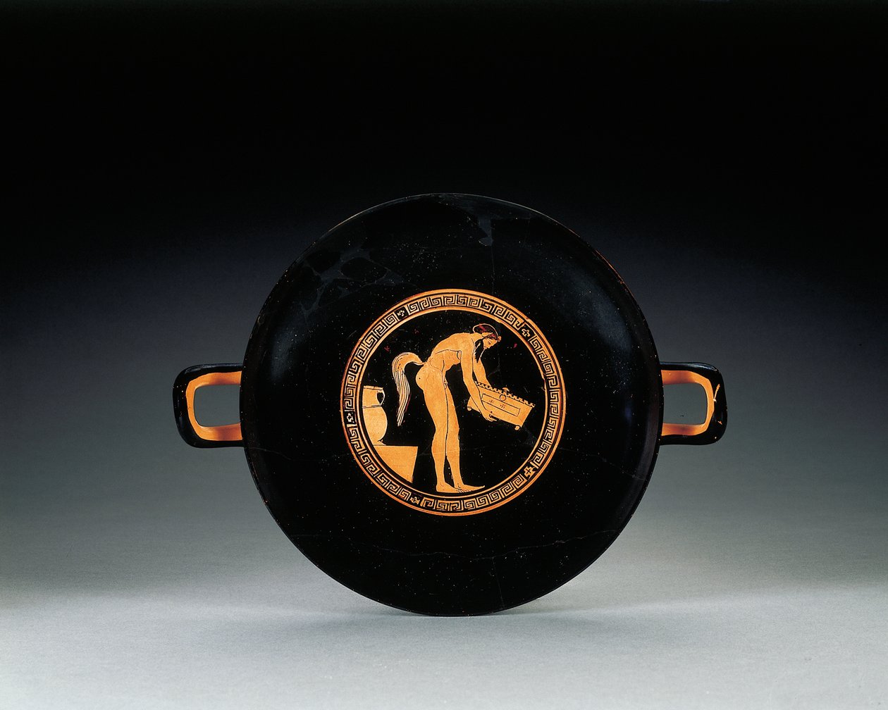 Attische roodfigurige kylix, circa 470 v.Chr. door Greek