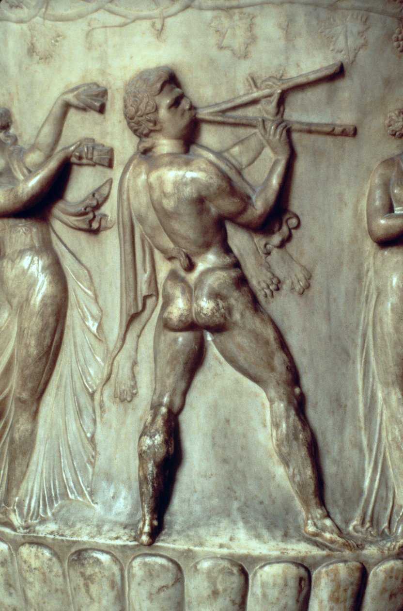 De Borghese Krater of Vaas (detail) door Greek