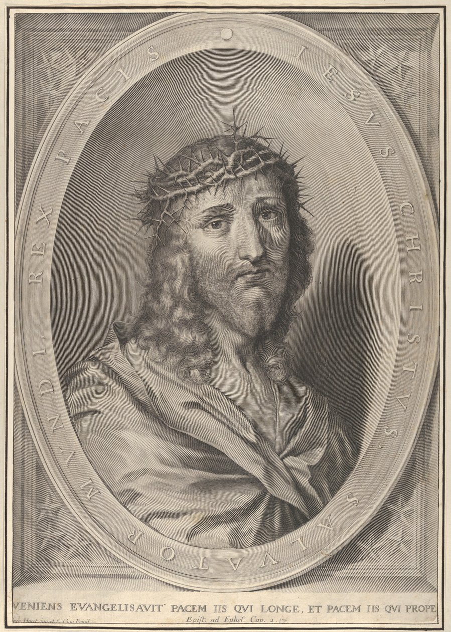 Christus met doornen gekroond door Gregoire Huret