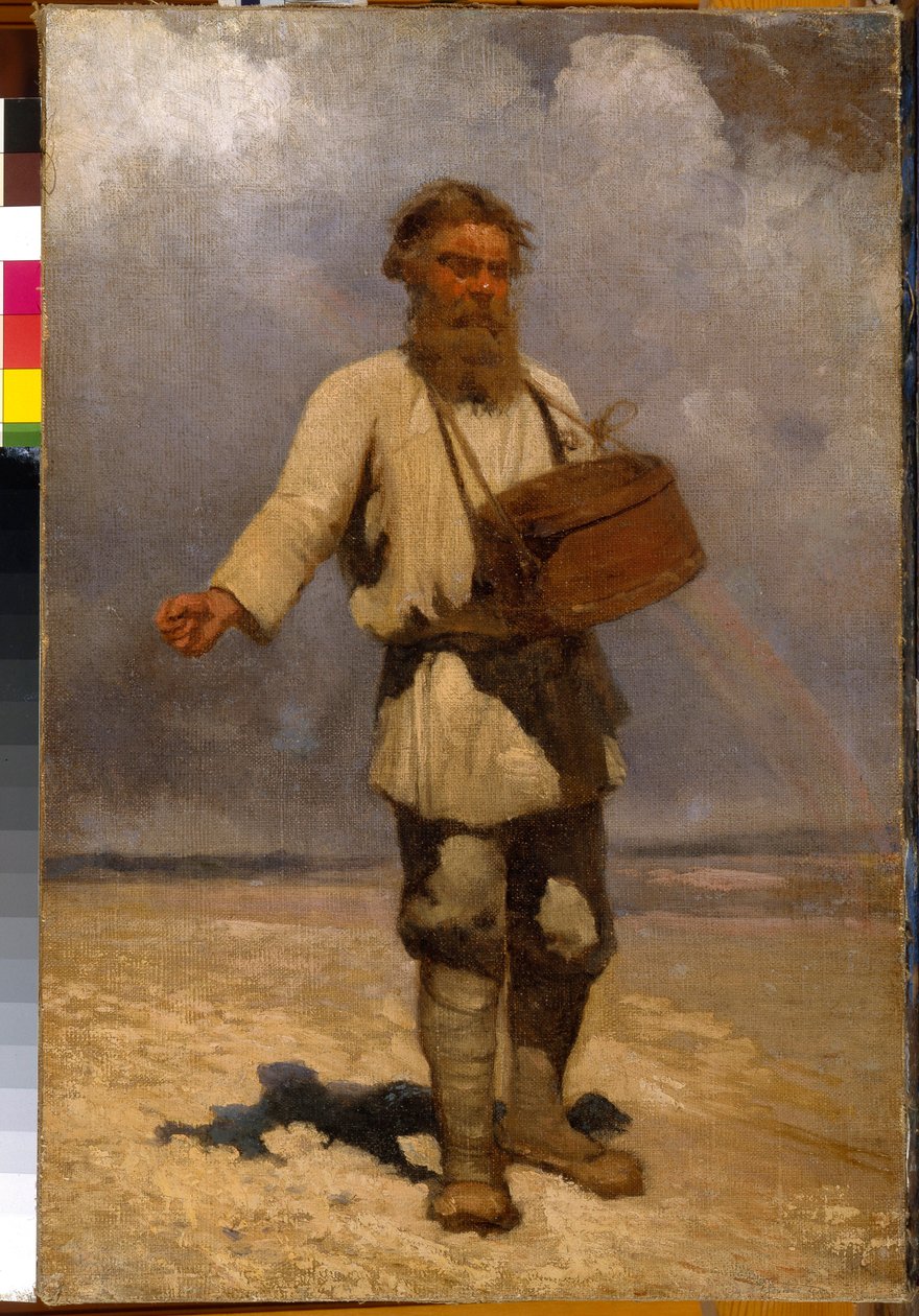 De zaaier door Grigori Grigoryevich Myasoedov