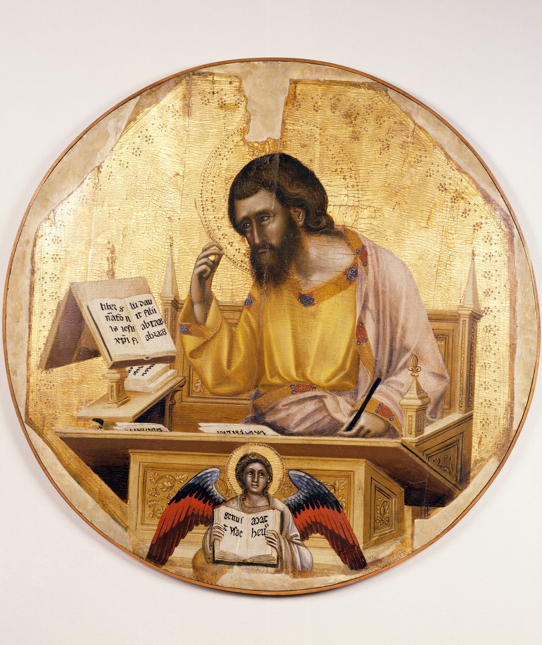 Sint Matteüs door Guariento di Arpo