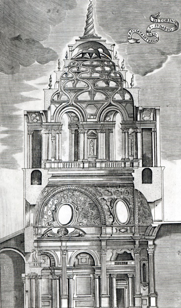 Architecturale illustratie, uit 
