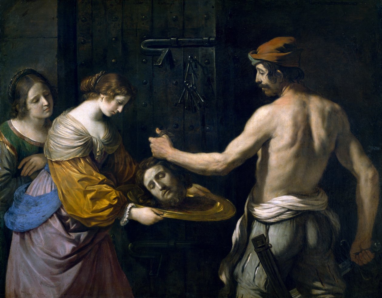 Salome ontvangt het hoofd van St. Johannes de Doper door Guercino (1591 1666)