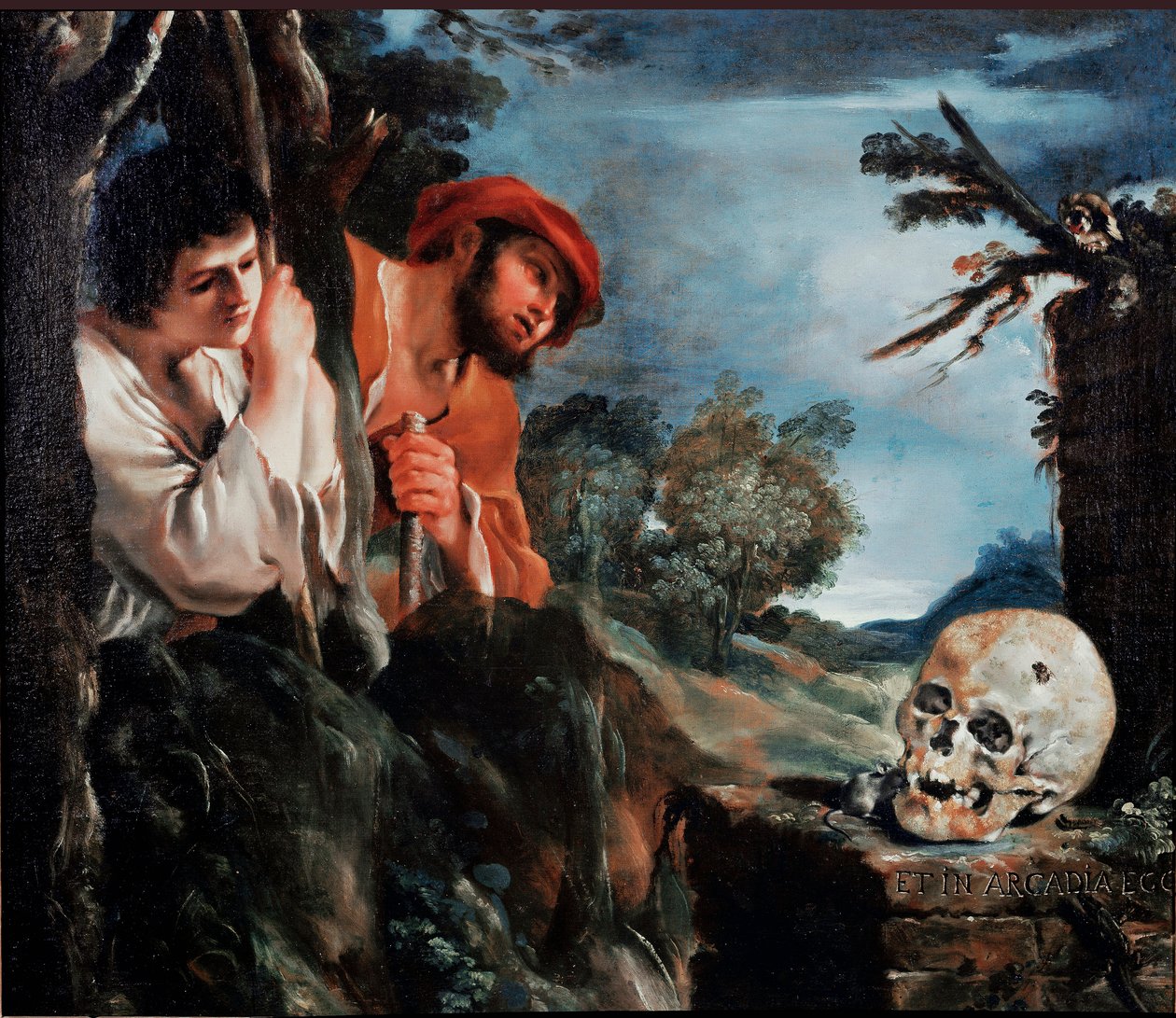De herders van Arcadië door Guercino