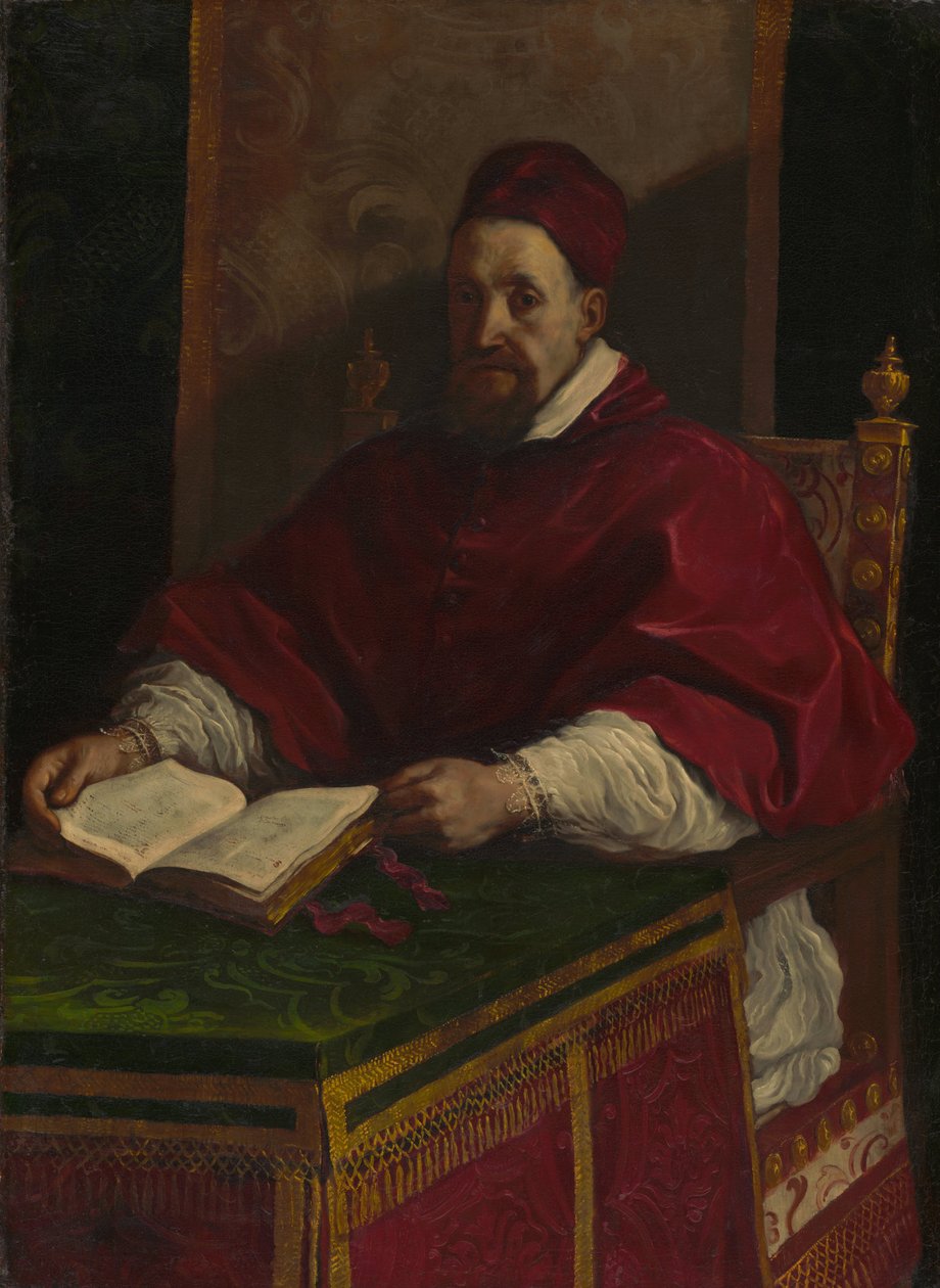 Paus Gregorius XV door Guercino