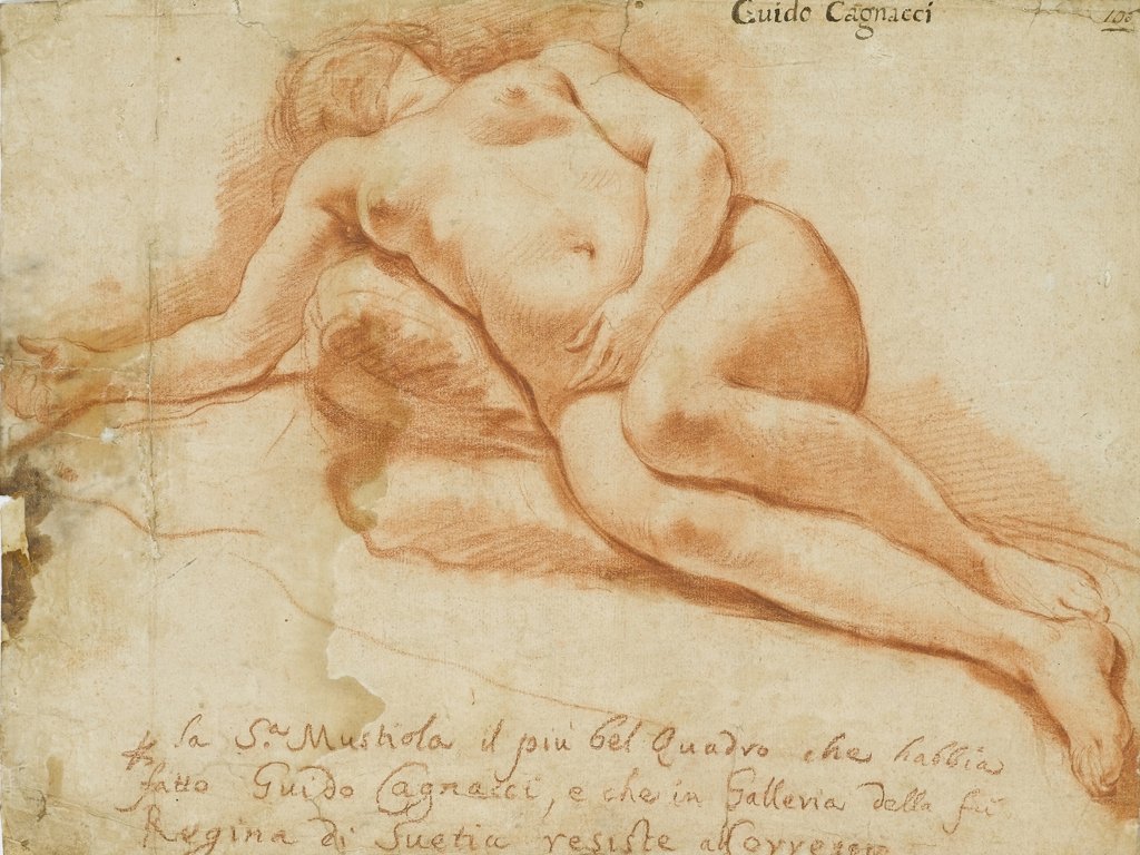 Vrouwelijk naakt door Guido Cagnacci