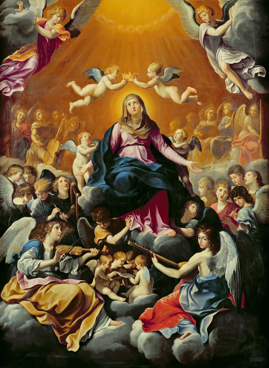 Kroning van de Maagd door Guido Reni