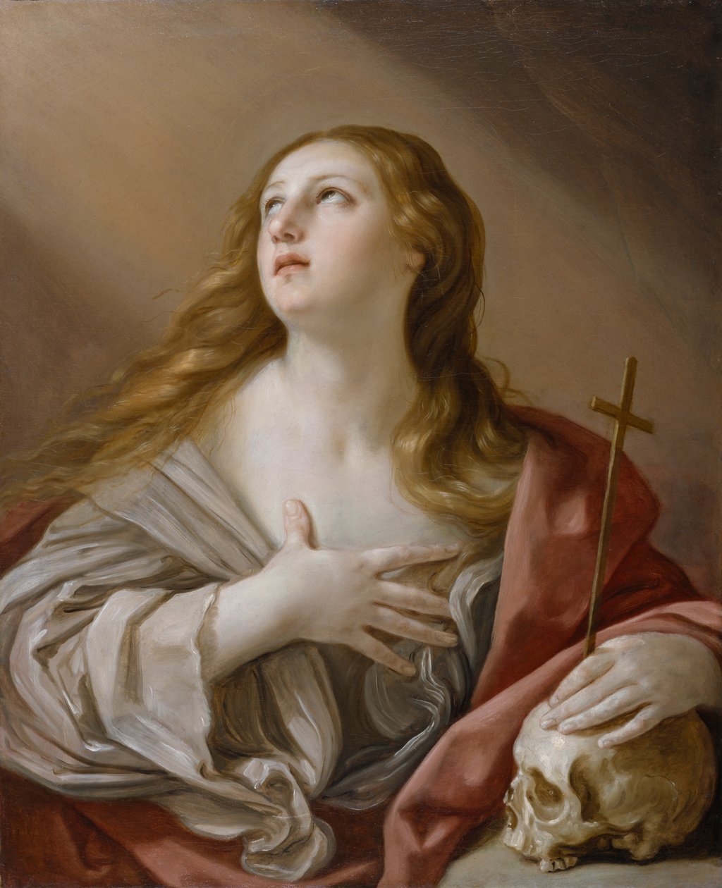 De Berouwvolle Magdalena door Guido Reni