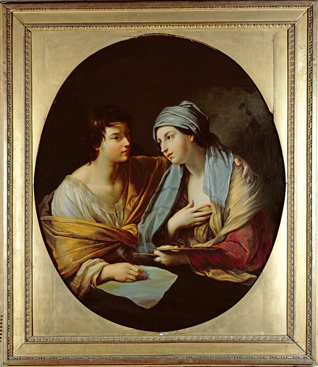 De vereniging van tekenen en kleur door Guido Reni