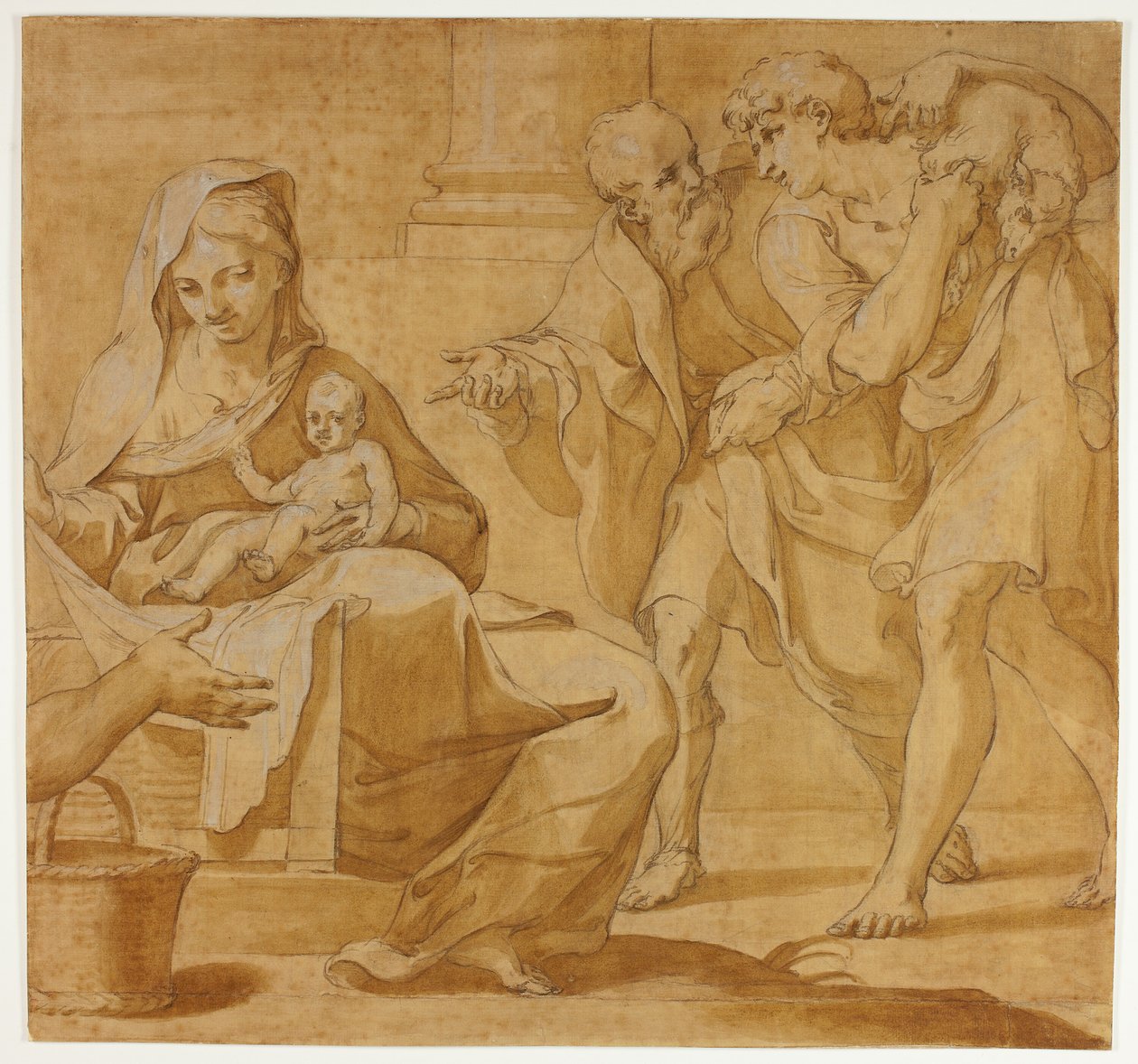 Aanbidding van de herders door Guido Reni