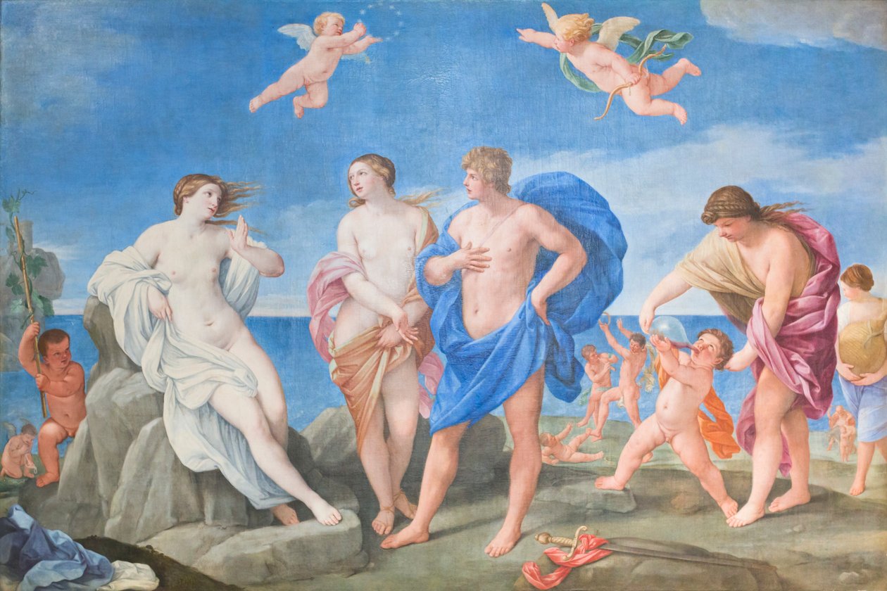 Ariadne en Bacchus door Guido Reni