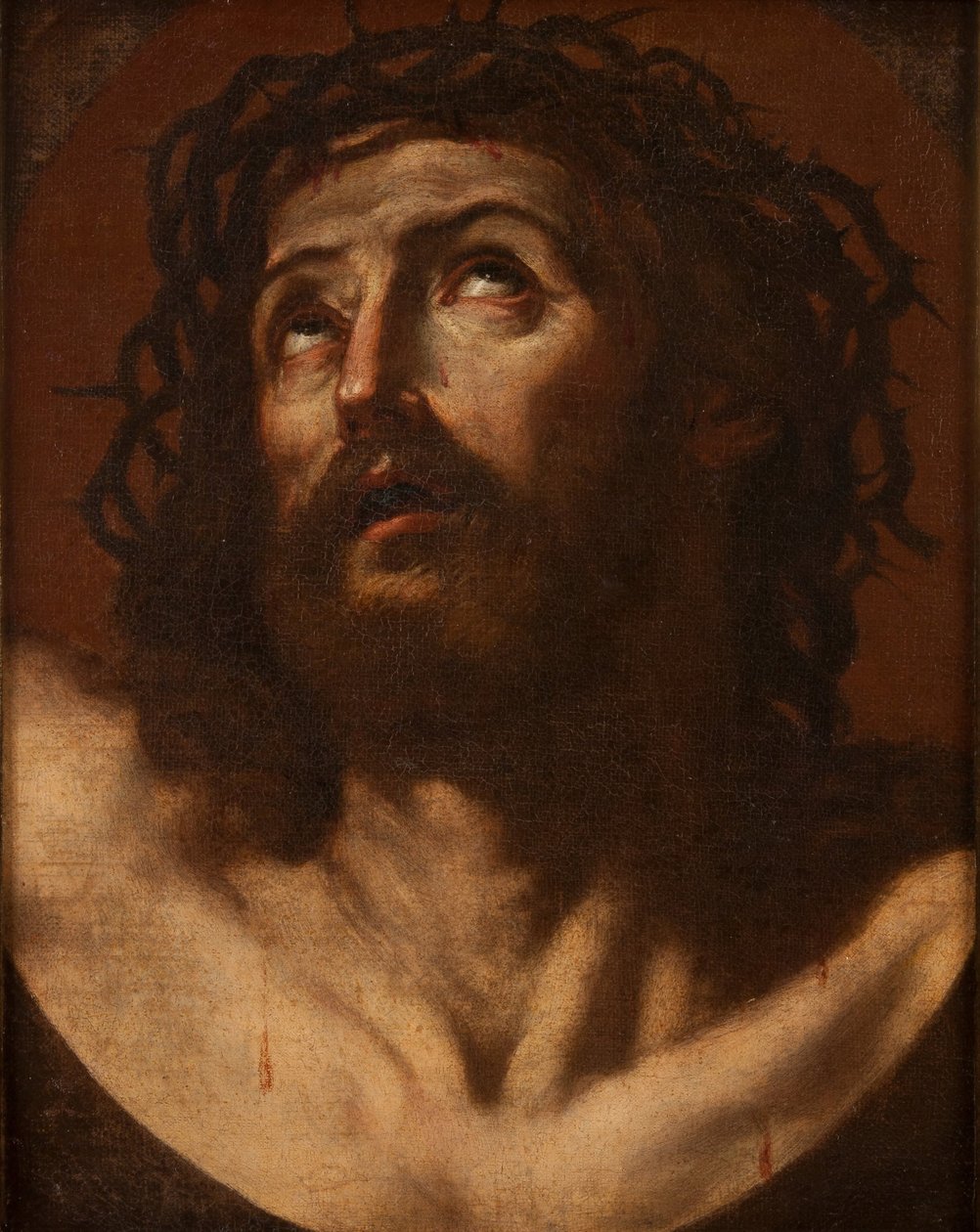 Christus met de doornenkroon door Guido Reni