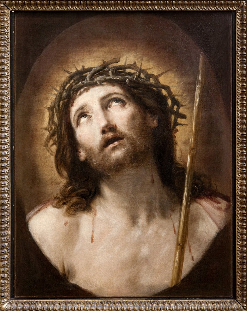 Christus met het riet, ook bekend als Ecce Homo, c.1639-40 door Guido Reni