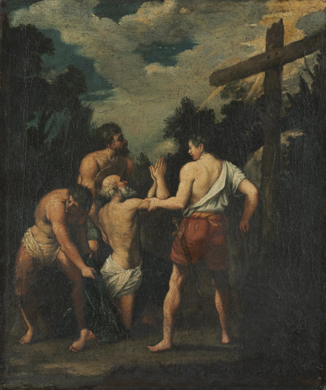 Het martelaarschap van de heilige Andreas door Guido Reni