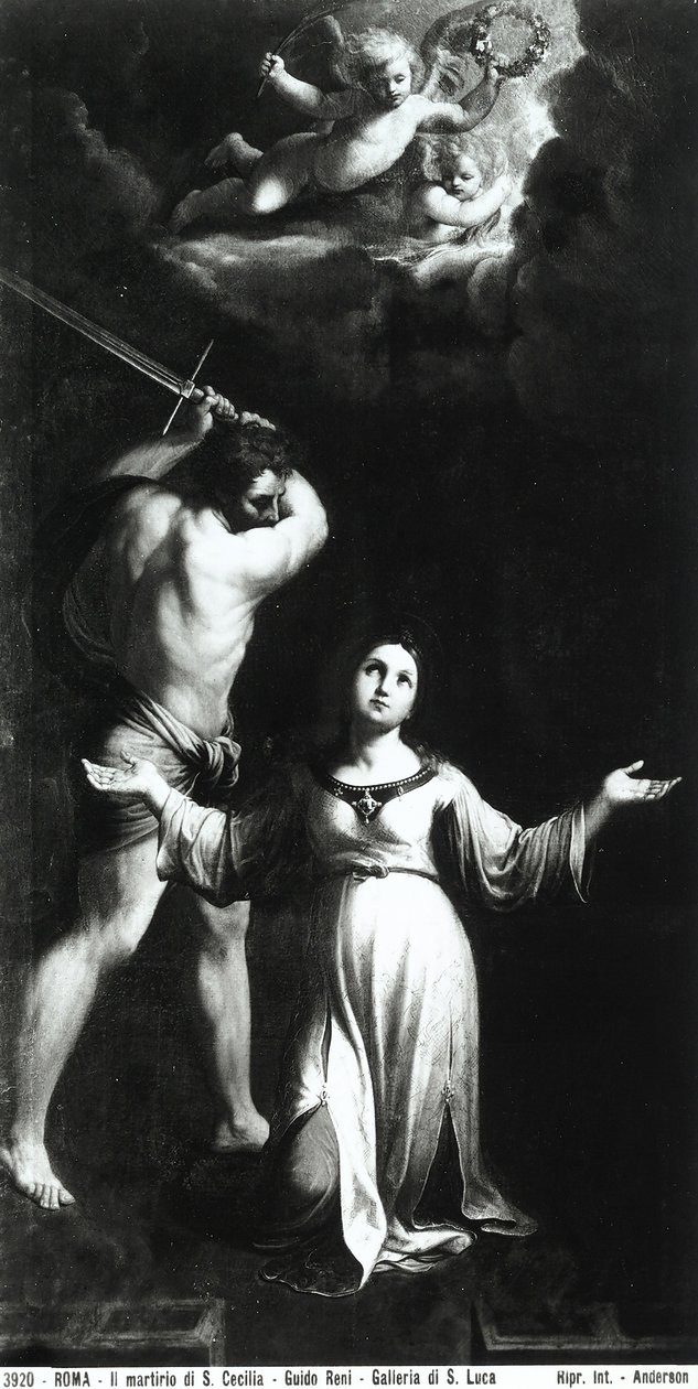 Martelaarschap van Sint Cecilia, c.1603 door Guido Reni