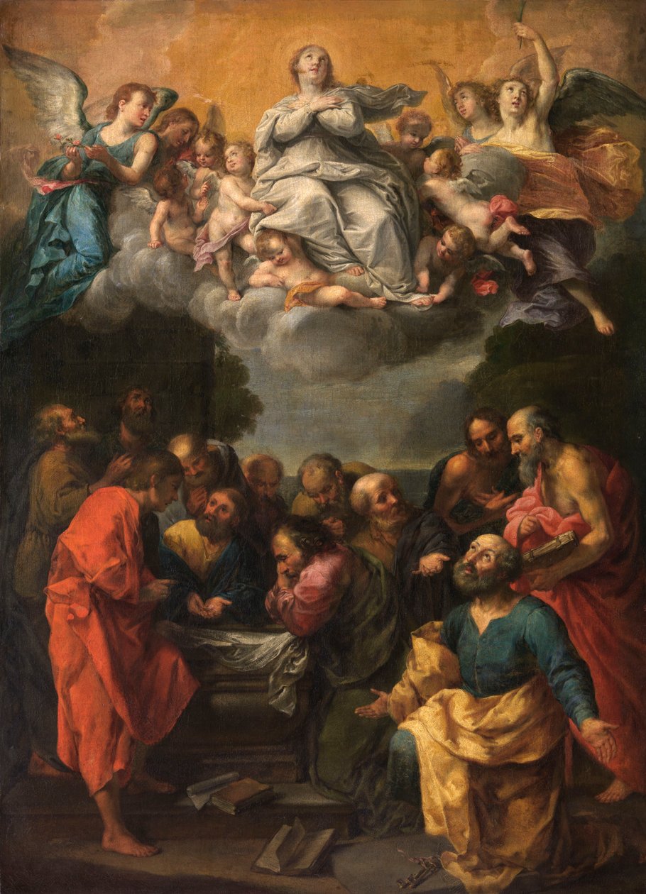 De Hemelvaart van Maria door Guido Reni