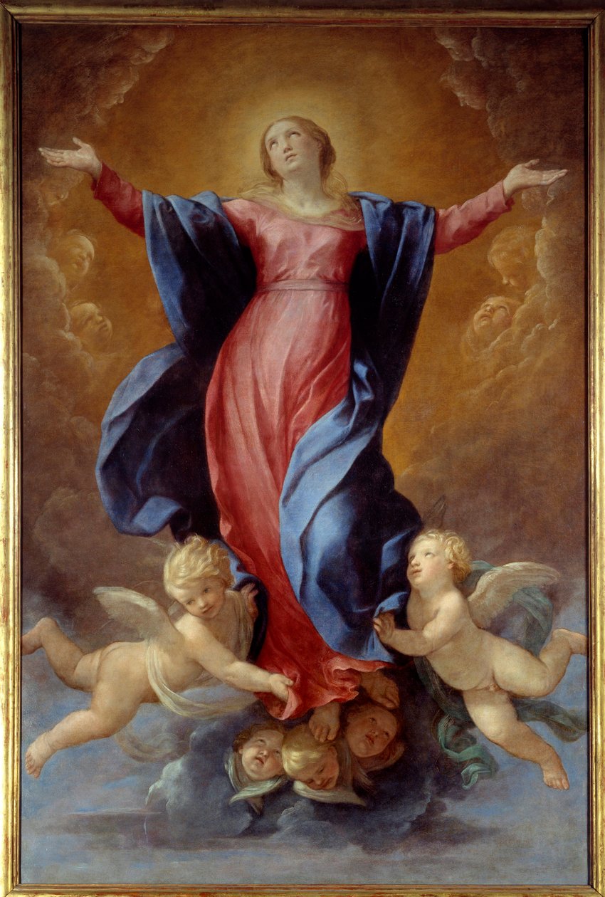 De Tenhemelopneming van de Maagd door Guido Reni