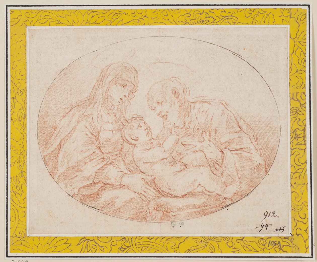 Die Heilige Familie door Guido Reni