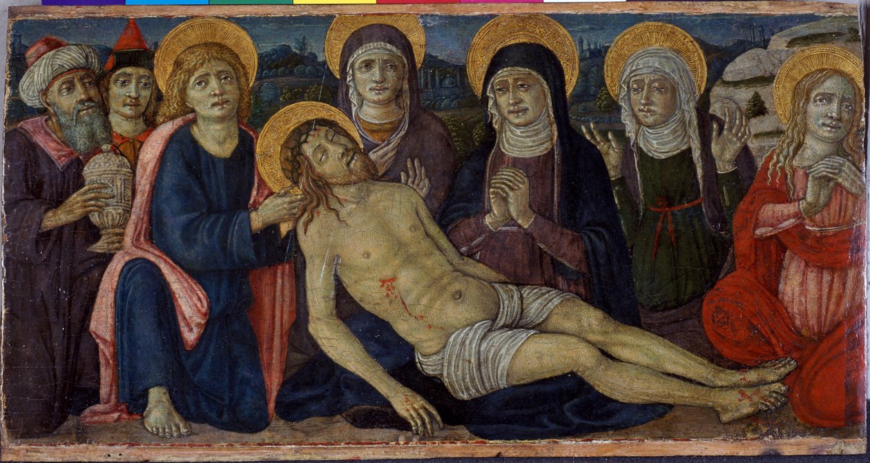 De Bewening van Christus door Guidoccio di Giovanno Cozzarelli