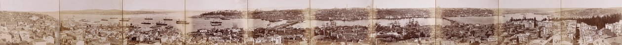 Panorama van Constantinopel door Guillaume Berggren