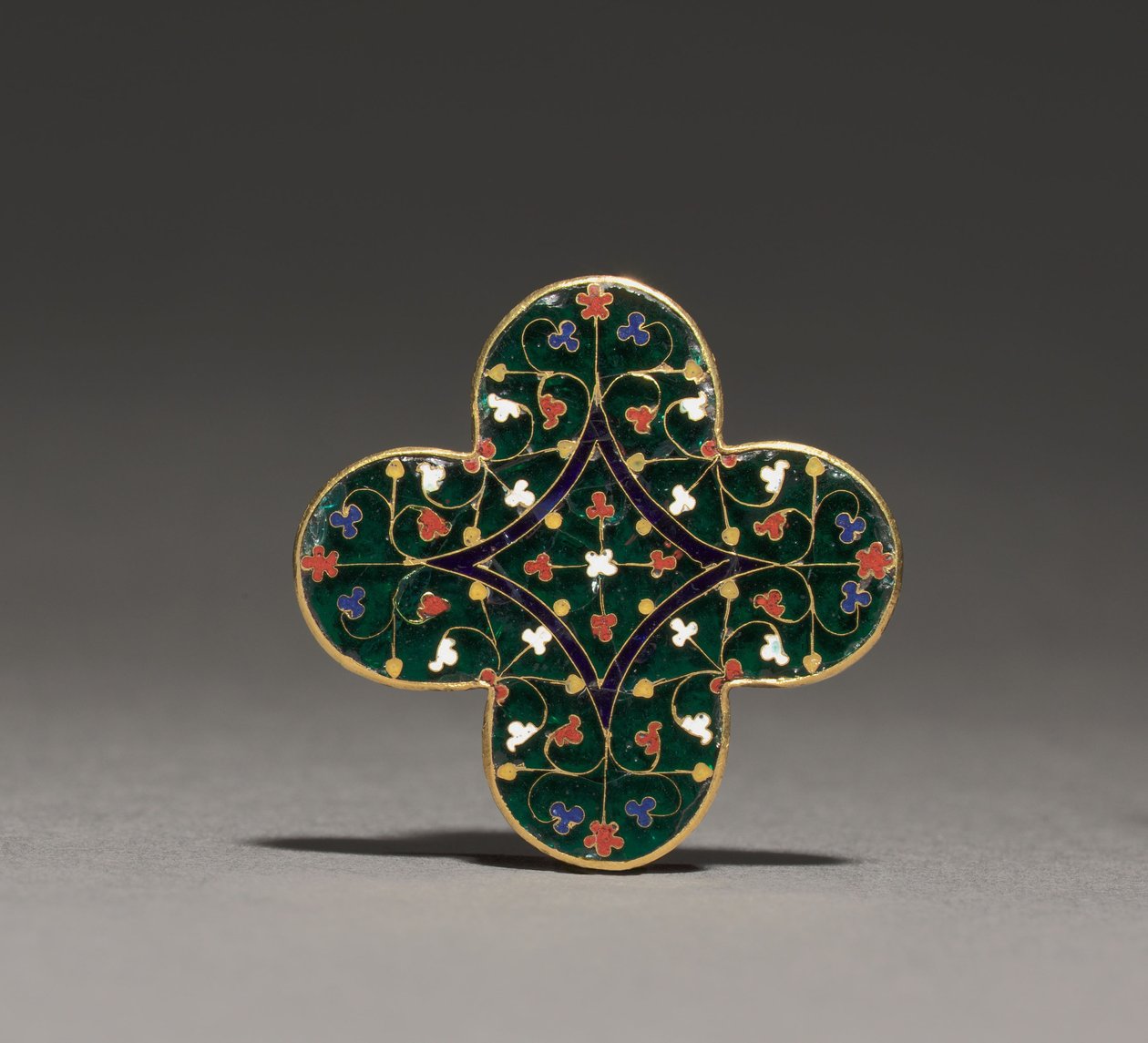 Quatrilobbed Plaquette, ca. 1300-1310 door Guillaume (attr. to) Julien