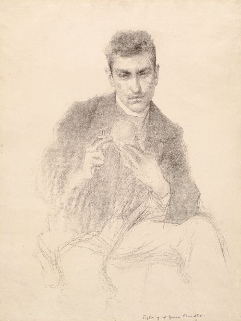 Portret van Magnus Enckell door Gunnar Berndtson