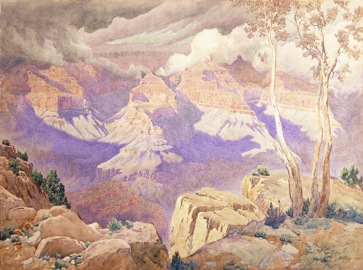 Grand Canyon door Gunnar Widforss