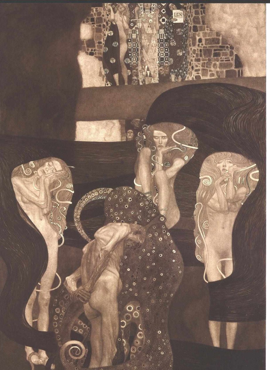 Jurisprudentie - 1945 vernietigd door Gustav Klimt
