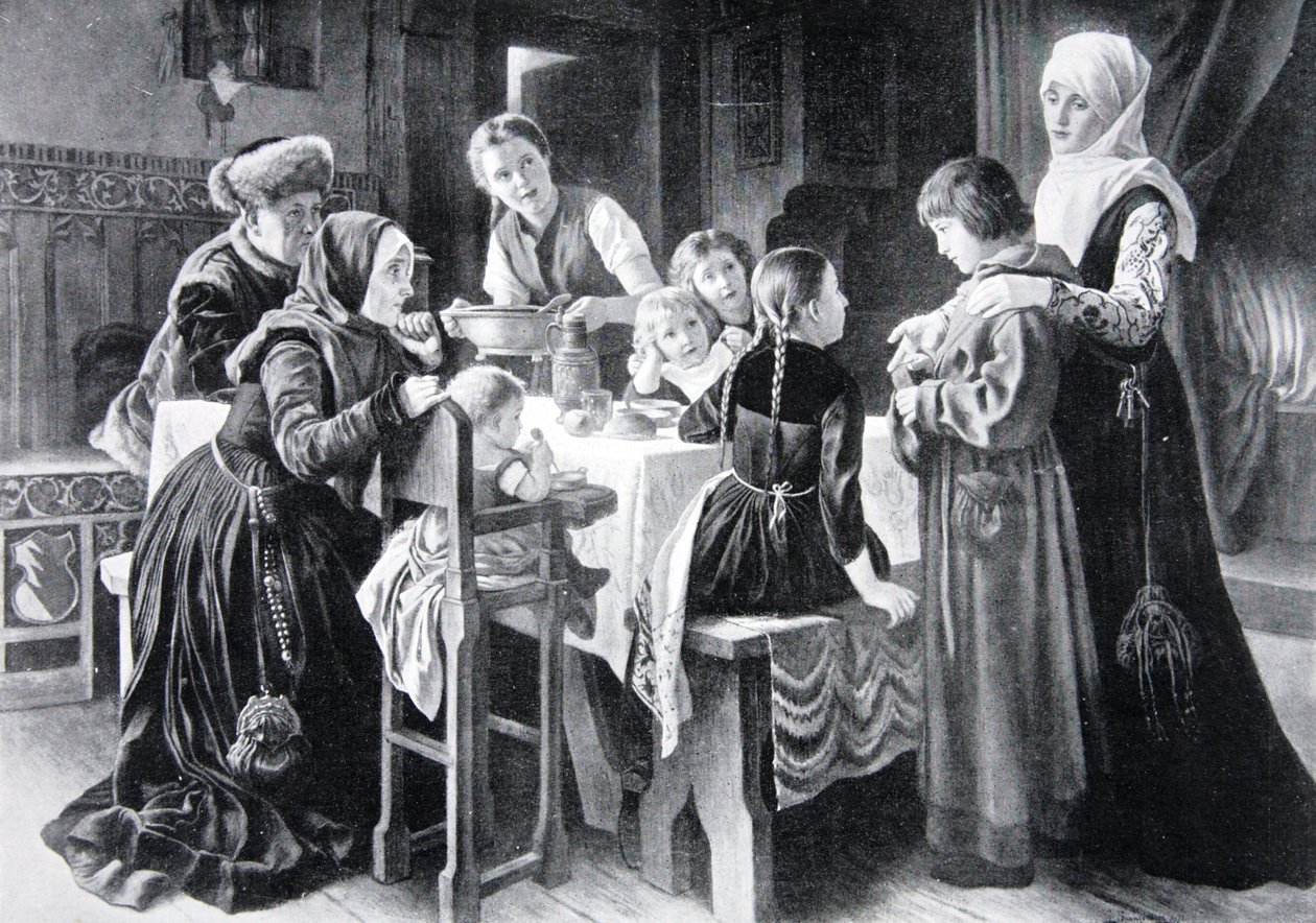 De jeugd van Maarten Luther, illustratie uit 