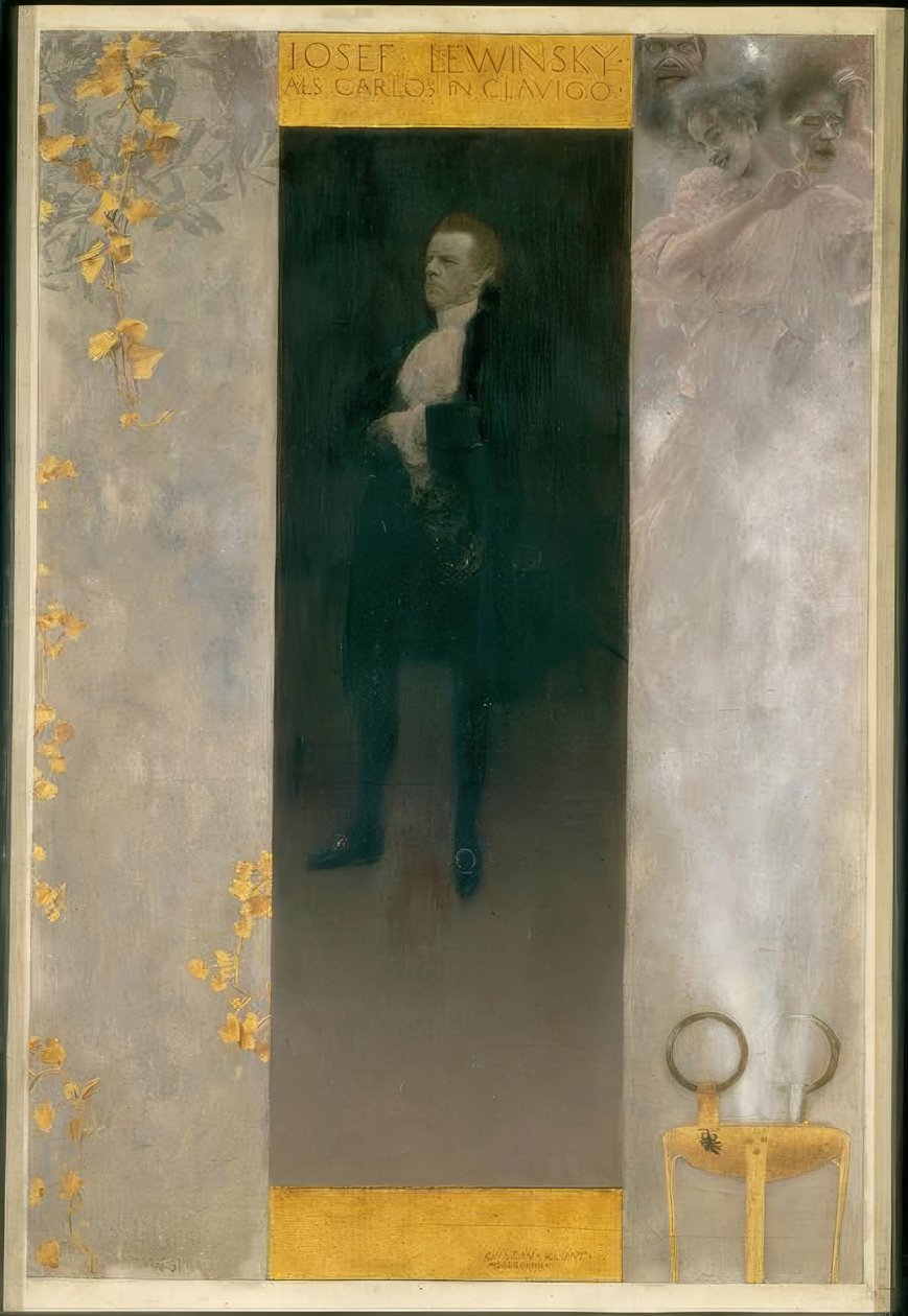 Clavigo door Gustav Klimt