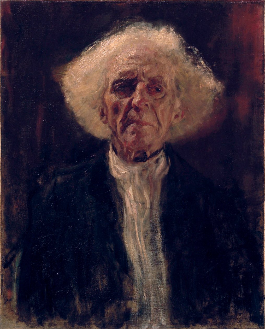 Blinde man door Gustav Klimt