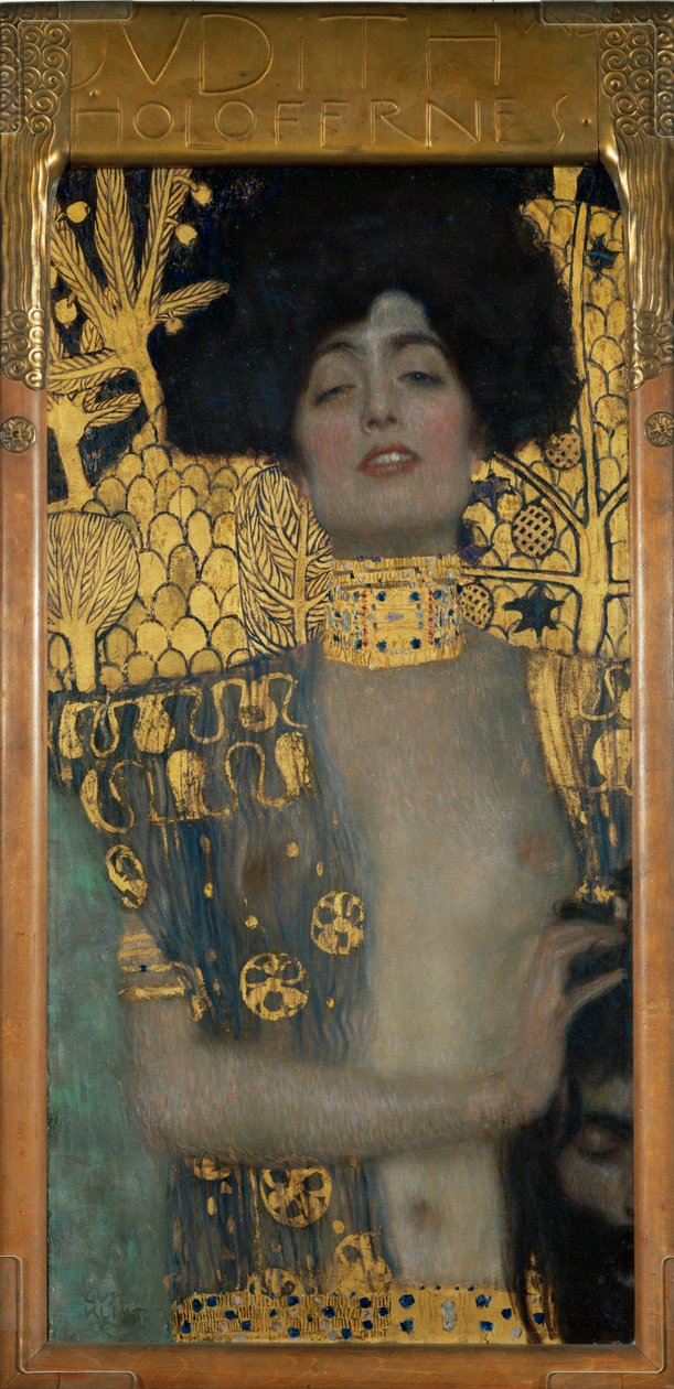 Judith met het hoofd van Holofernes door Gustav Klimt