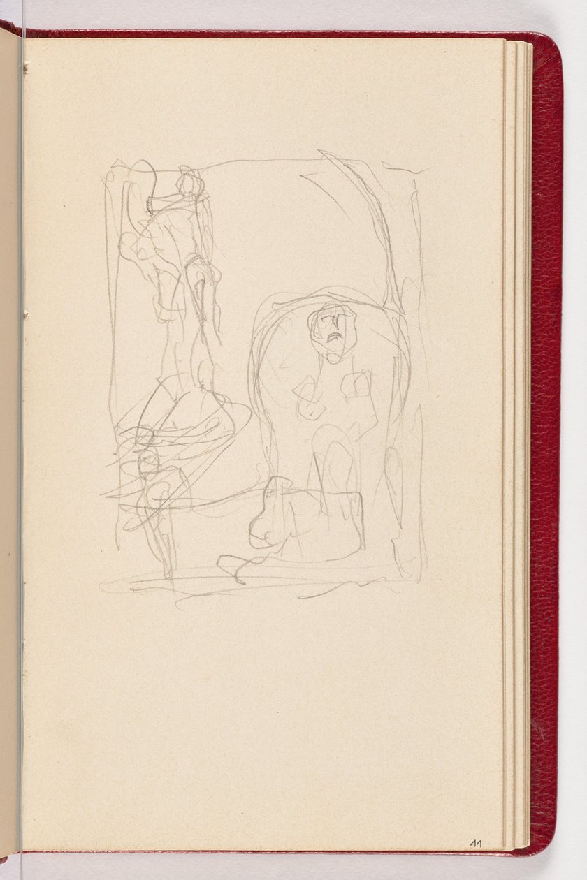 Pagina 11 door Gustav Klimt