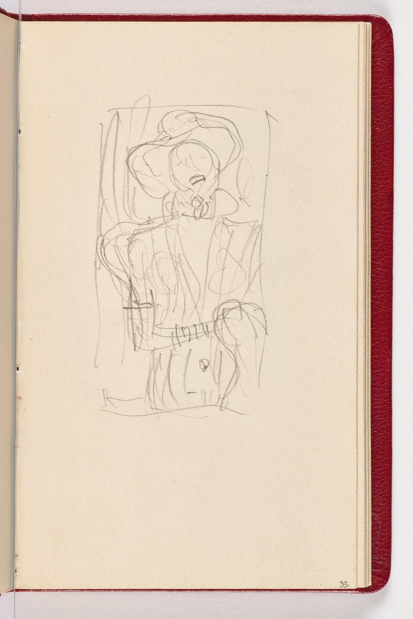 Pagina 35 door Gustav Klimt