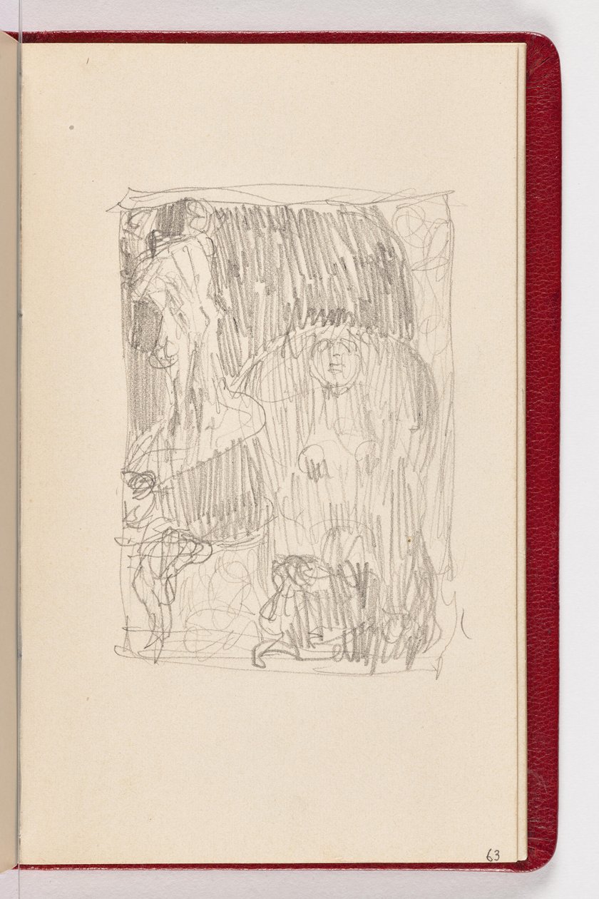Pagina 63 door Gustav Klimt