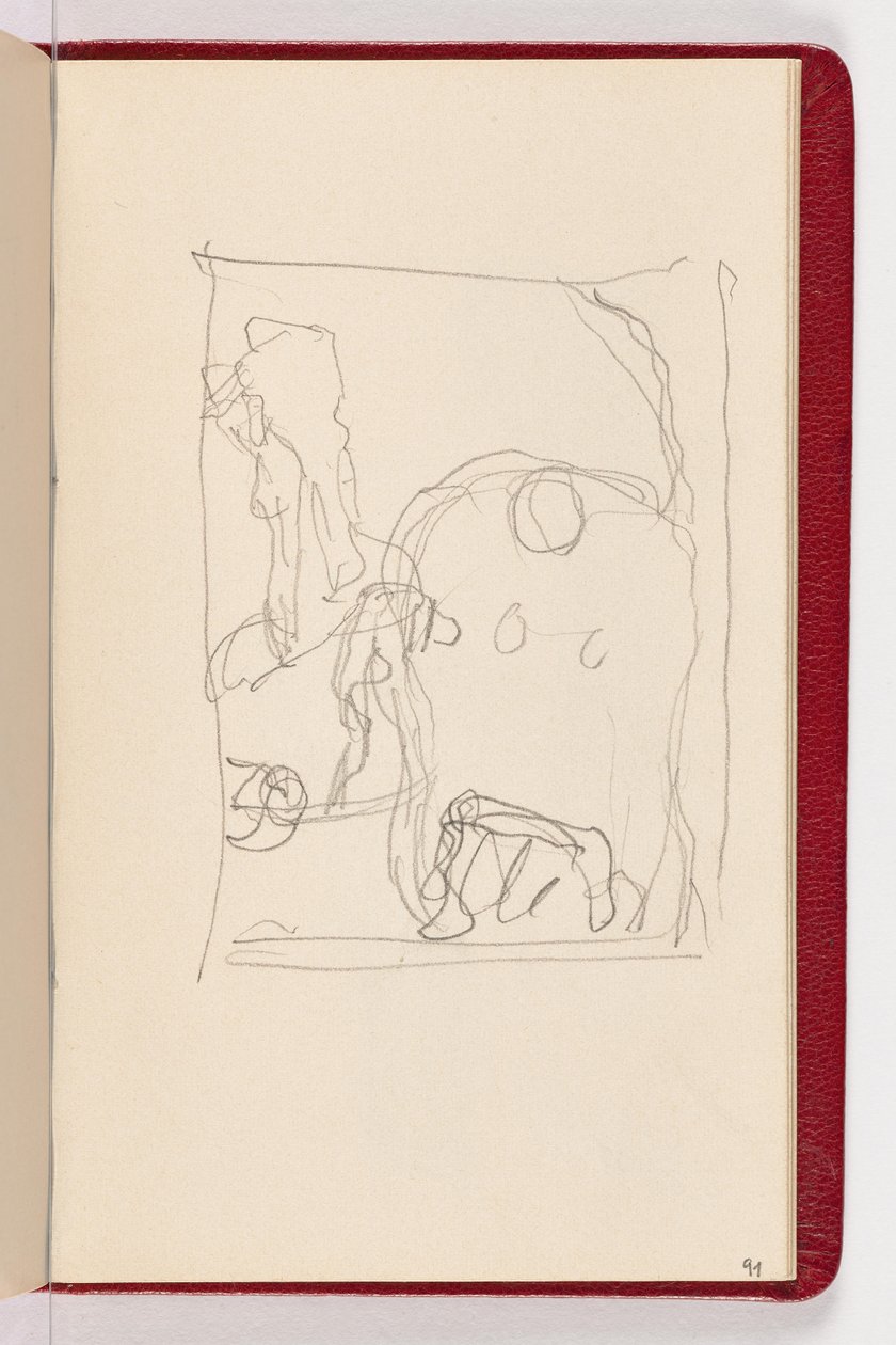 Pagina 91 door Gustav Klimt