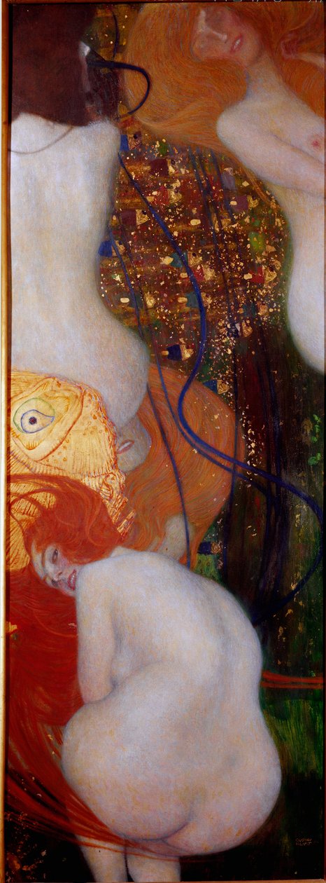 De goudvis door Gustav Klimt