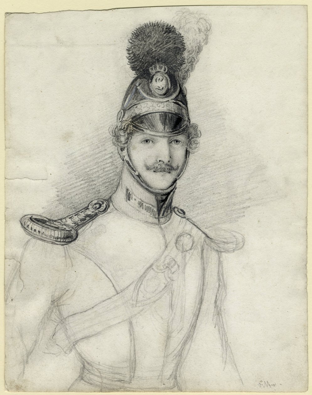 Otto I, Koning van Griekenland, ca. 1835 door Gustav Kraus