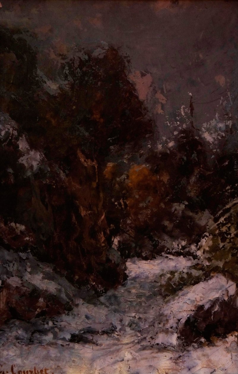 Leg Mielle-Cailloux door Gustave Courbet