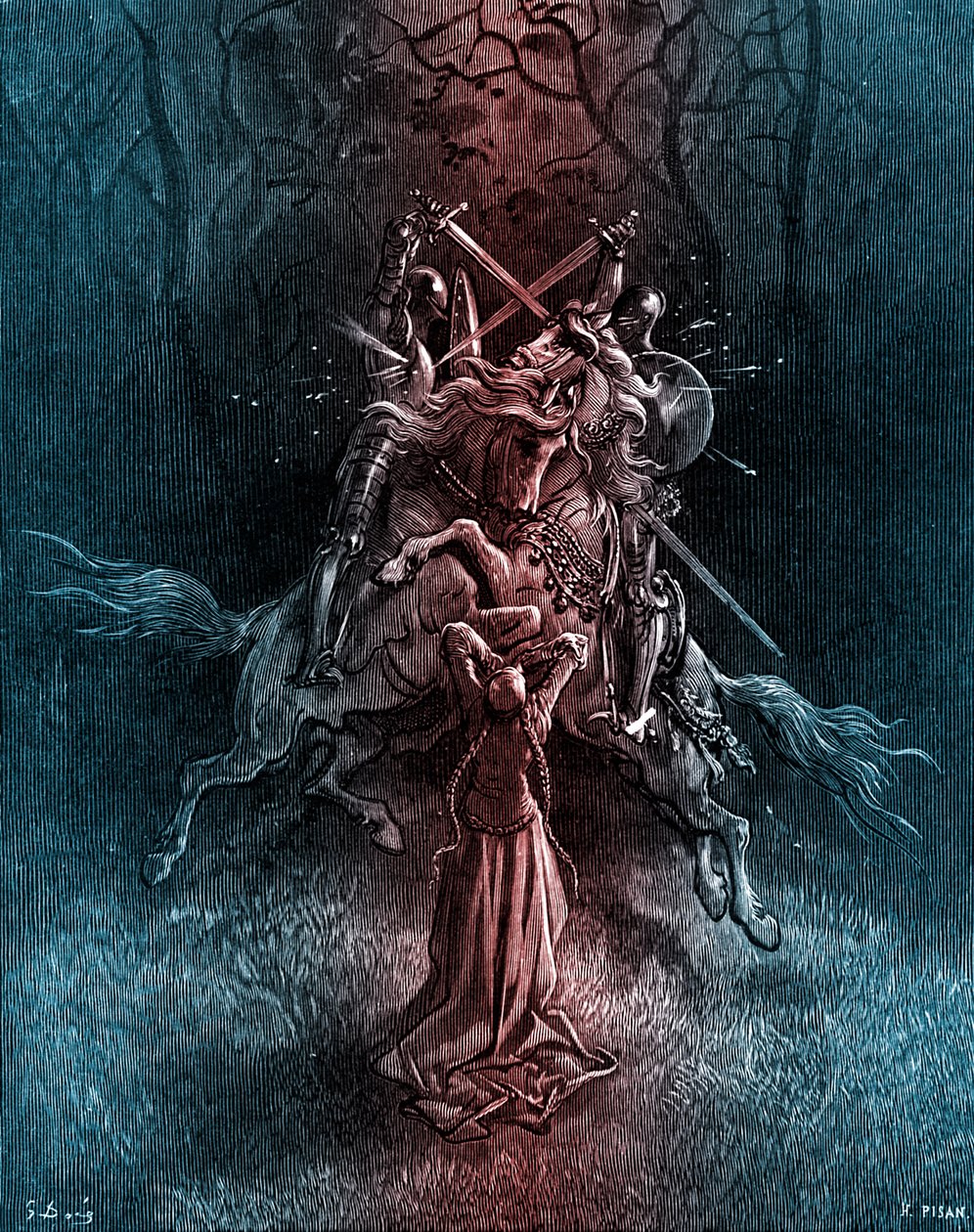 Orlando Furioso door Ludovico Ariosto door Gustave Dore