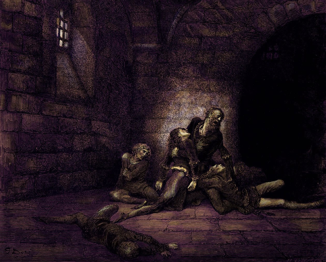 Dante Alighieri La Divina door Gustave Dore