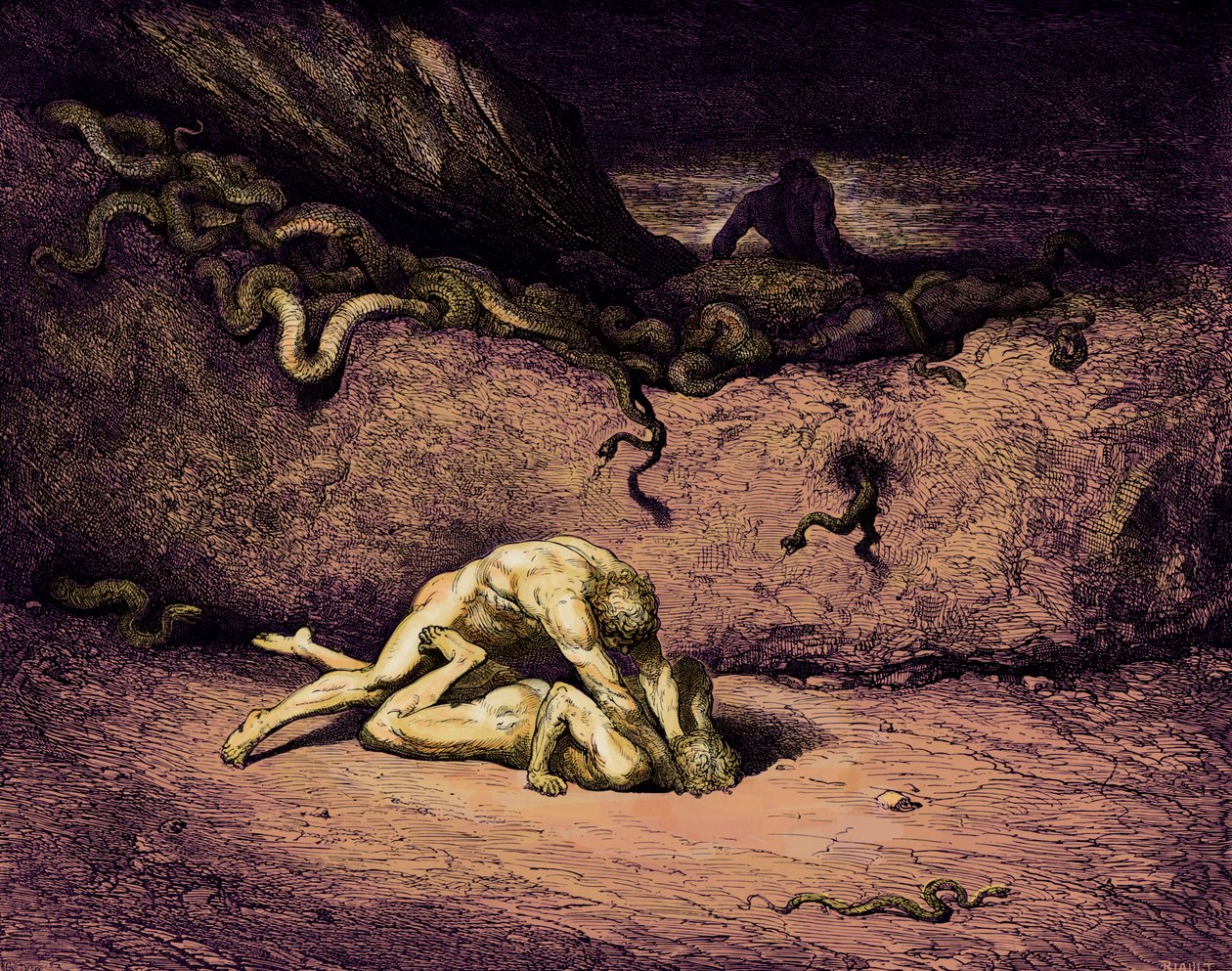 Dante Alighieri La Divina door Gustave Dore