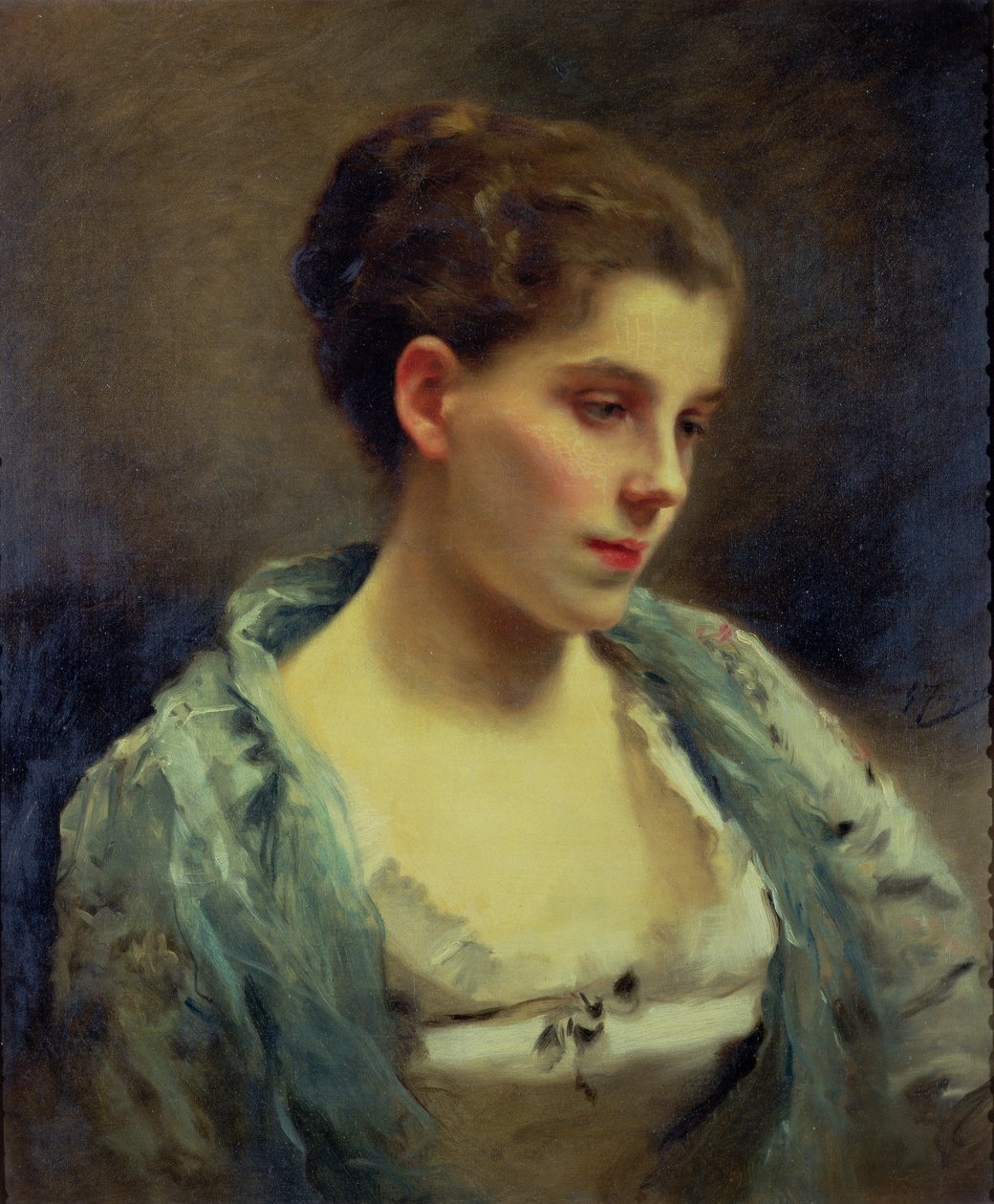 Jonge dromer door Gustave Jacquet