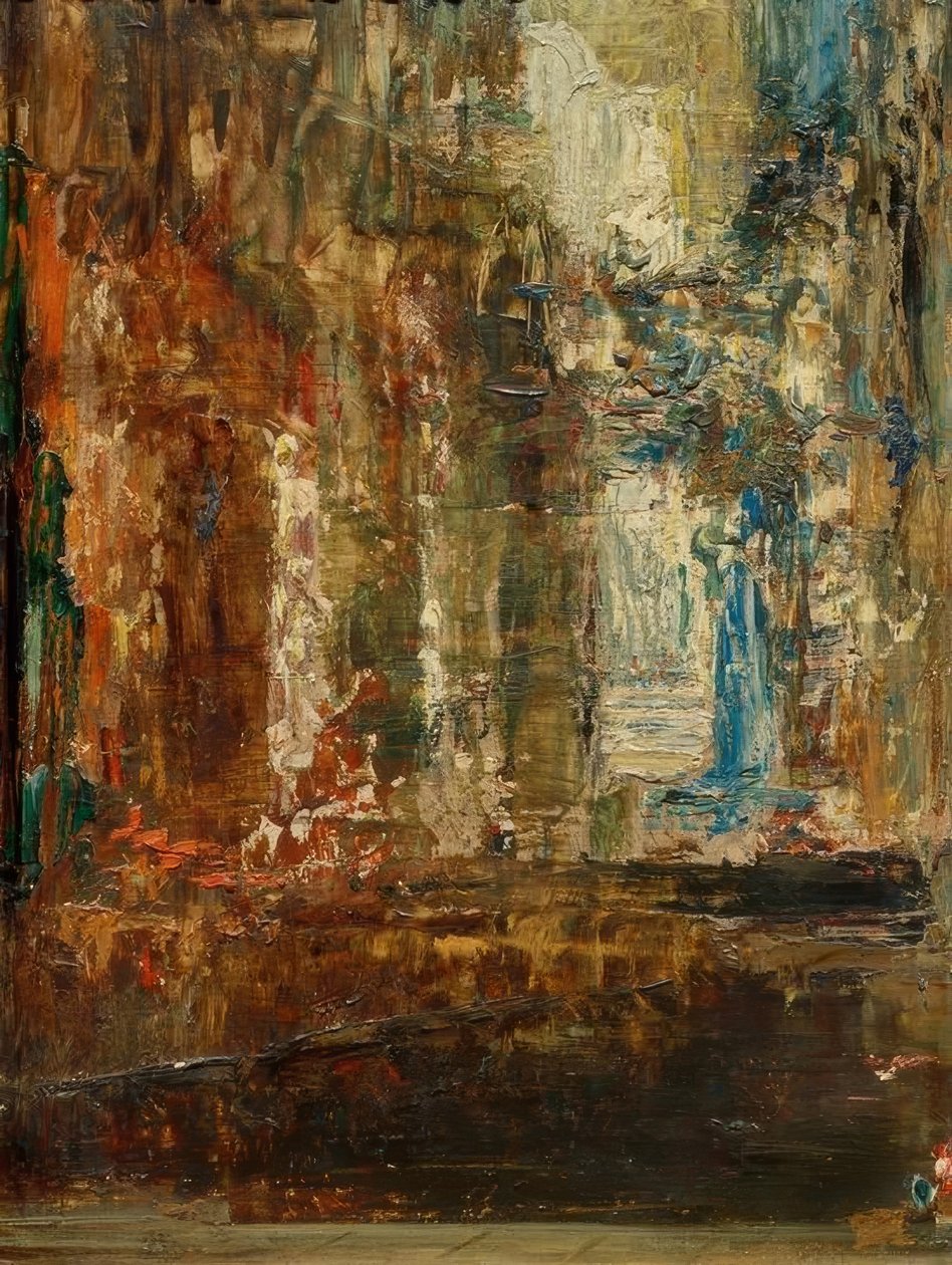 Schets door Gustave Moreau