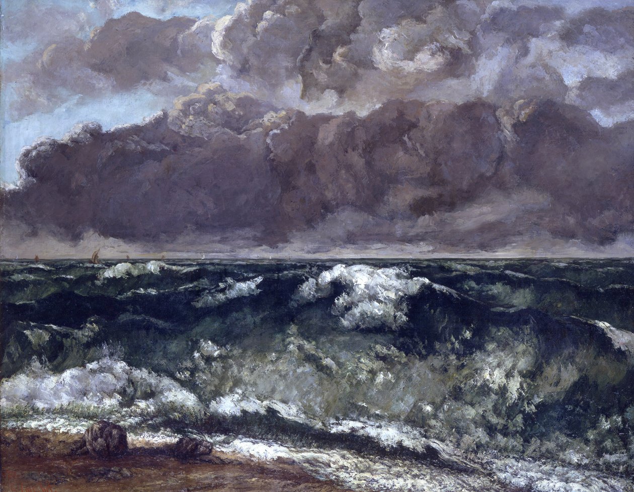 De golf door Gustave Courbet